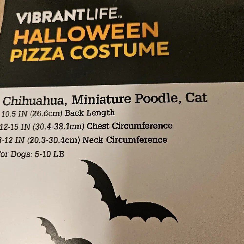 Pet Halloween Costume Cat/SM Dog 